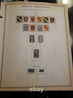 Germany Stamp Album collection hinged