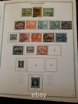 Germany Stamp Album collection hinged