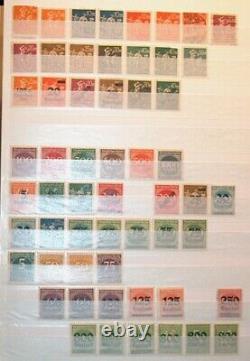 Germany Stamps Collection In 2 Stock Books 1800's-1900's 1000's Of Stamps