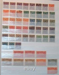 Germany Stamps Collection In 2 Stock Books 1800's-1900's 1000's Of Stamps