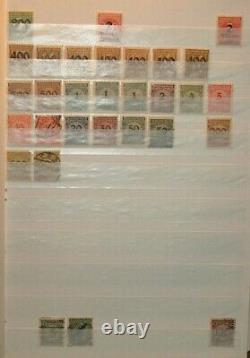 Germany Stamps Collection In 2 Stock Books 1800's-1900's 1000's Of Stamps