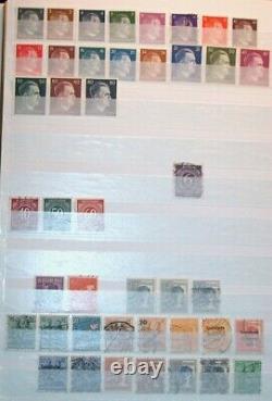 Germany Stamps Collection In 2 Stock Books 1800's-1900's 1000's Of Stamps