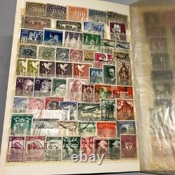 Germany and England Stamps Collection in Album