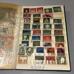 Germany and England Stamps Collection in Album