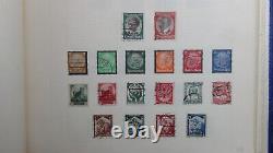 Germany stamp collection in springback album with est 1,220 stamps
