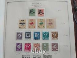 Gigantic worldwide stamp collection in perfect Scott international album. 1939+