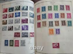 Gigantic worldwide stamp collection in perfect Scott international album. 1939+