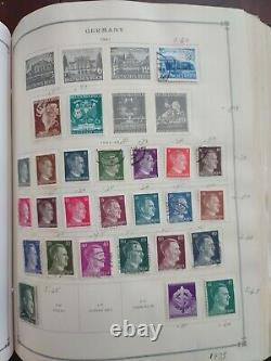 Gigantic worldwide stamp collection in perfect Scott international album. 1939+