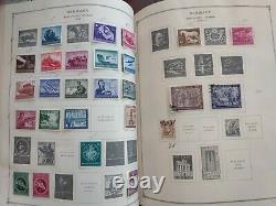 Gigantic worldwide stamp collection in perfect Scott international album. 1939+