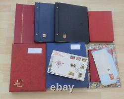 Glory Box Worldwide Stamps Albums Collections Covers Mint used 1000s Clean Lot