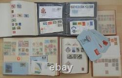 Glory Box Worldwide Stamps Albums Collections Covers Mint used 1000s Clean Lot