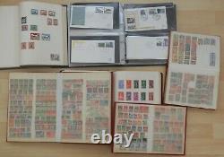 Glory Box Worldwide Stamps Albums Collections Covers Mint used 1000s Clean Lot