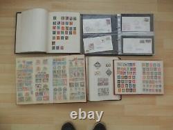 Glory Box Worldwide Stamps Albums Collections Covers Mint used 1000s Clean Lot