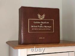 Golden 22KT Replicas U. S. Stamps, Album Collection FDC 1982-1983, Places, Events