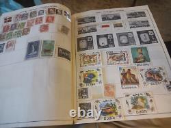 Grand Worldwide Stamp Collection In He Harris 1969 Explorer Album. Great One