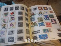 Grand Worldwide Stamp Collection In He Harris 1969 Explorer Album. Great One
