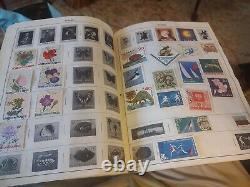 Grand Worldwide Stamp Collection In He Harris 1969 Explorer Album. Great One