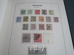 Great Britain 1840 -1970 Collection In Stanley Gibbons Davo Luxury Album