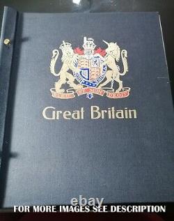 Great Britain 1840-1976 VERY NICE LARGE COLLECTION IN DAVO ALBUM MH + USED