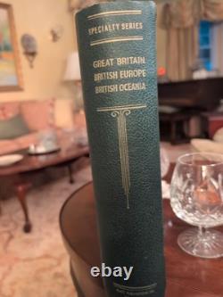 Great Britain. British Colonies Stamps Collection In HUGE 1954 Scott Album 1850s+