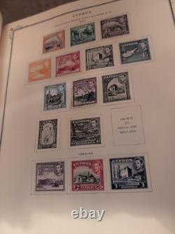 Great Britain. British Colonies Stamps Collection In HUGE 1954 Scott Album 1850s+
