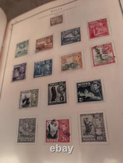 Great Britain. British Colonies Stamps Collection In HUGE 1954 Scott Album 1850s+