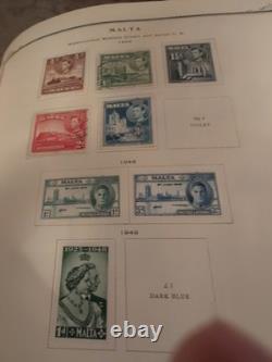 Great Britain. British Colonies Stamps Collection In HUGE 1954 Scott Album 1850s+
