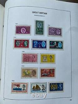 Great Britain Collection From Penny Black to 1970 in Davo Album Huge Cat Value