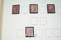 Great Britain Collection Of 1,100+ Stamps Mint & Used Stored In Stanley Album