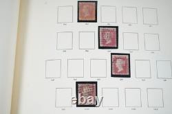 Great Britain Collection Of 1,100+ Stamps Mint & Used Stored In Stanley Album