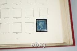 Great Britain Collection Of 1,100+ Stamps Mint & Used Stored In Stanley Album