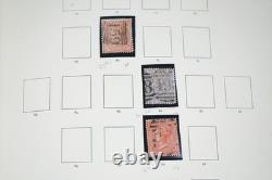 Great Britain Collection Of 1,100+ Stamps Mint & Used Stored In Stanley Album