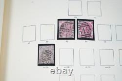 Great Britain Collection Of 1,100+ Stamps Mint & Used Stored In Stanley Album