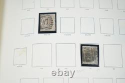 Great Britain Collection Of 1,100+ Stamps Mint & Used Stored In Stanley Album