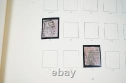 Great Britain Collection Of 1,100+ Stamps Mint & Used Stored In Stanley Album