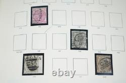 Great Britain Collection Of 1,100+ Stamps Mint & Used Stored In Stanley Album