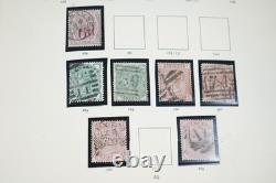 Great Britain Collection Of 1,100+ Stamps Mint & Used Stored In Stanley Album