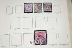 Great Britain Collection Of 1,100+ Stamps Mint & Used Stored In Stanley Album