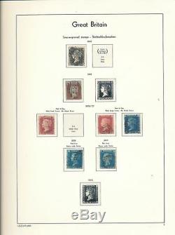 Great Britain Lighthouse 1840/1970 Hingeless Album M&U Collection(Apx500)ALB803