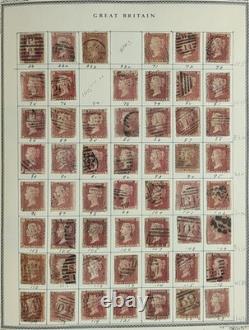 Great Britain Stamp Collection Scott Album Victoria Up Scott Value $22,000+