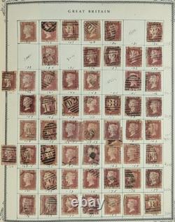 Great Britain Stamp Collection Scott Album Victoria Up Scott Value $22,000+