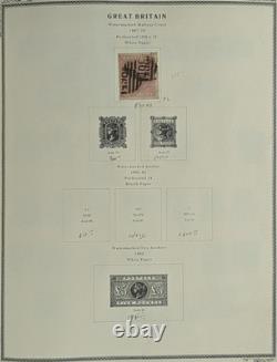 Great Britain Stamp Collection Scott Album Victoria Up Scott Value $22,000+