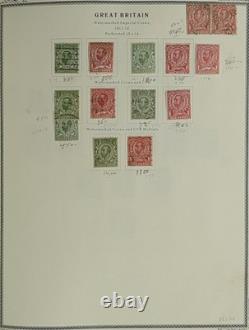 Great Britain Stamp Collection Scott Album Victoria Up Scott Value $22,000+