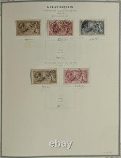 Great Britain Stamp Collection Scott Album Victoria Up Scott Value $22,000+