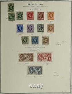 Great Britain Stamp Collection Scott Album Victoria Up Scott Value $22,000+