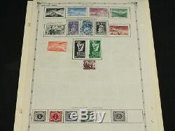 Great Ireland Stamp Collection Lot Remainder Album Pages Free State, BOB +