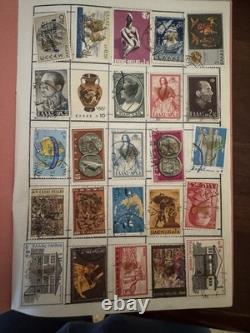 Greece 100 All Different Used Postage Stamps Collection Hermes Multi Year album