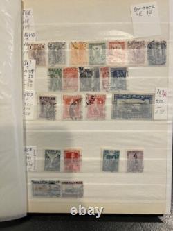 Greece stamp collection album