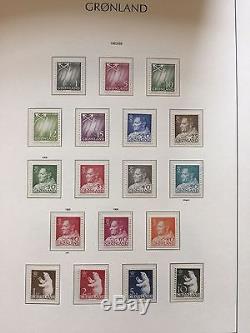 Greenland 1938-2001 100% compl MNH collection in album incl. 1945 liberation set