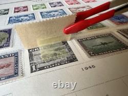 Greenland Stamp Collection 1938-1970s 5 Album Pages Pakke-Porto Used Mint
